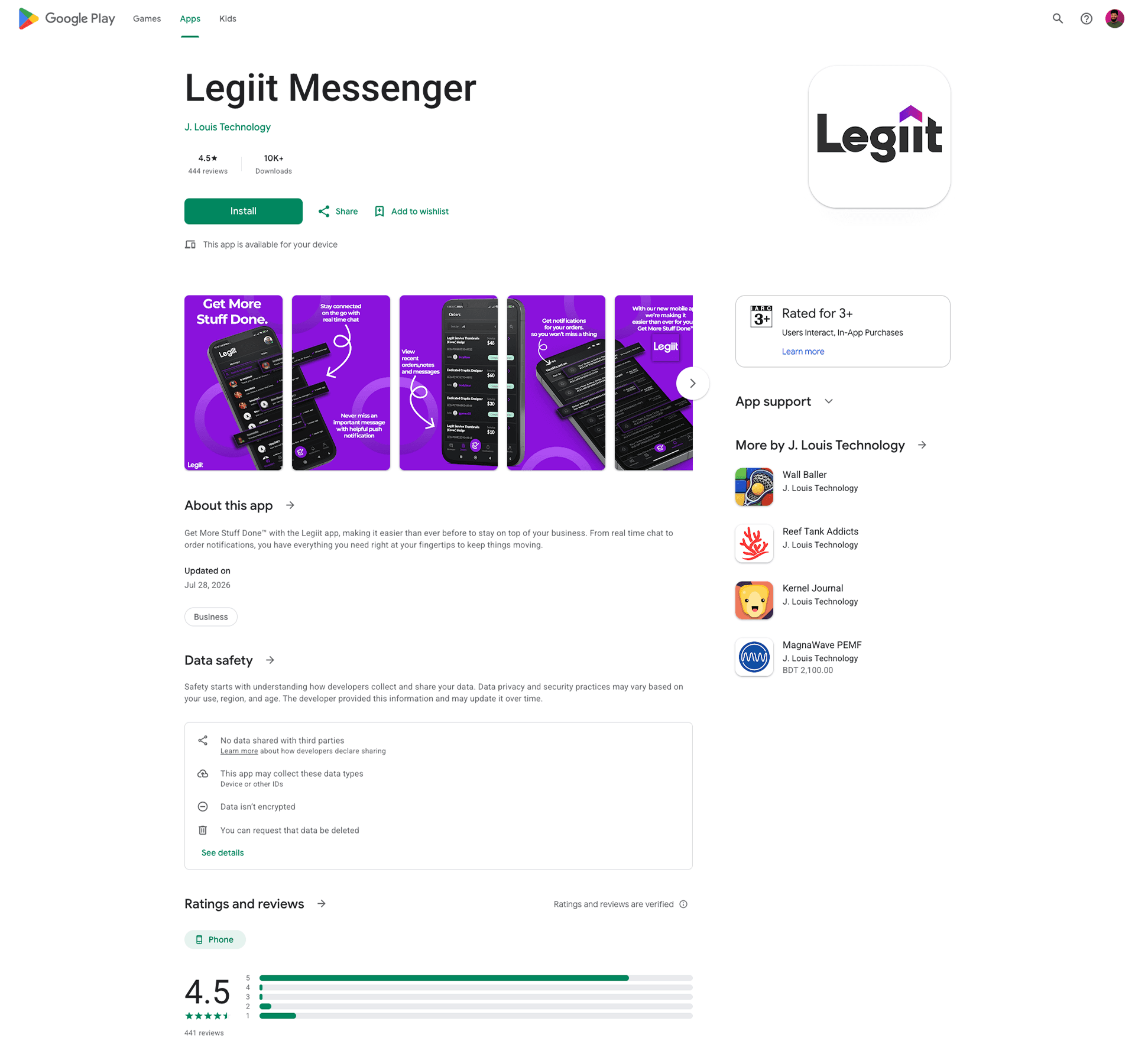 Legiit Android App