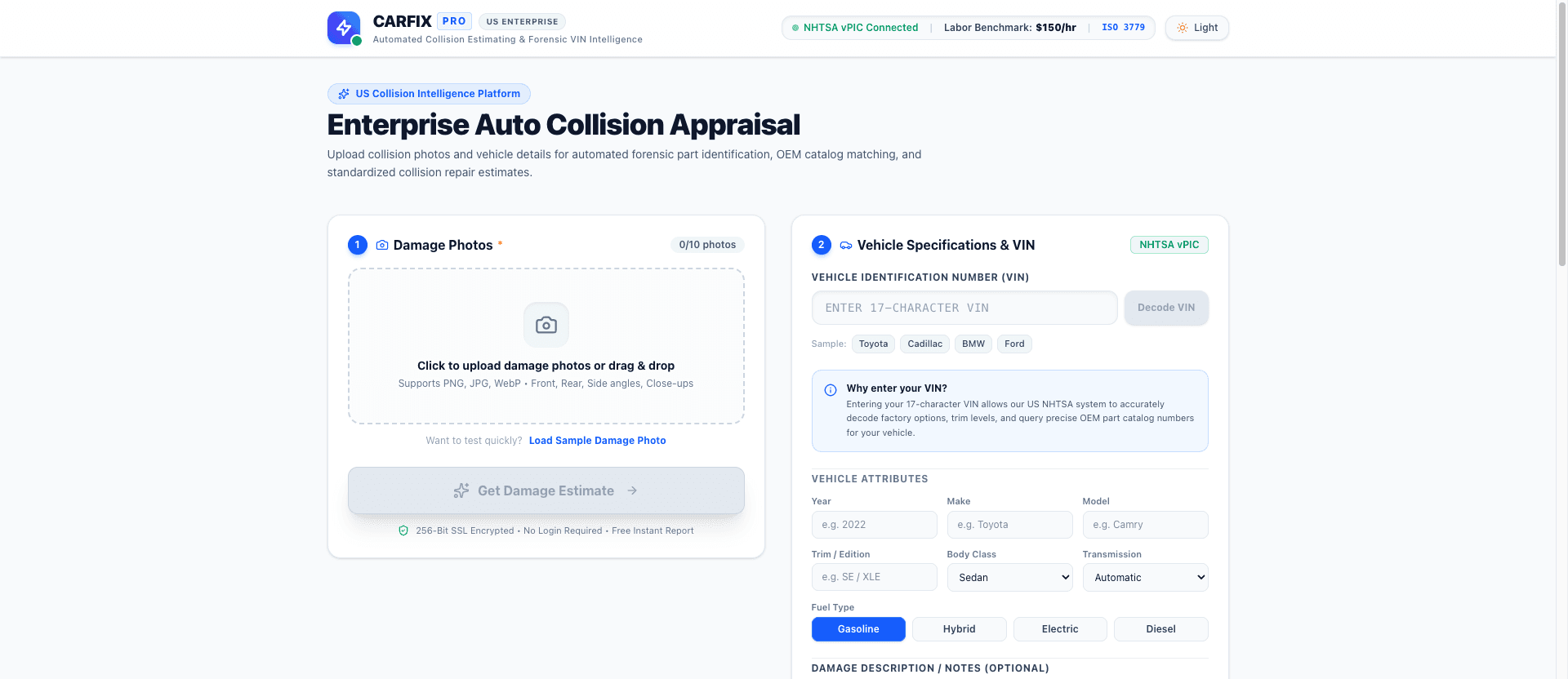 CarFix AI - Multimodal Damage Assessment Engine