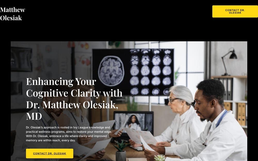 Doctor Matthew Olesiak