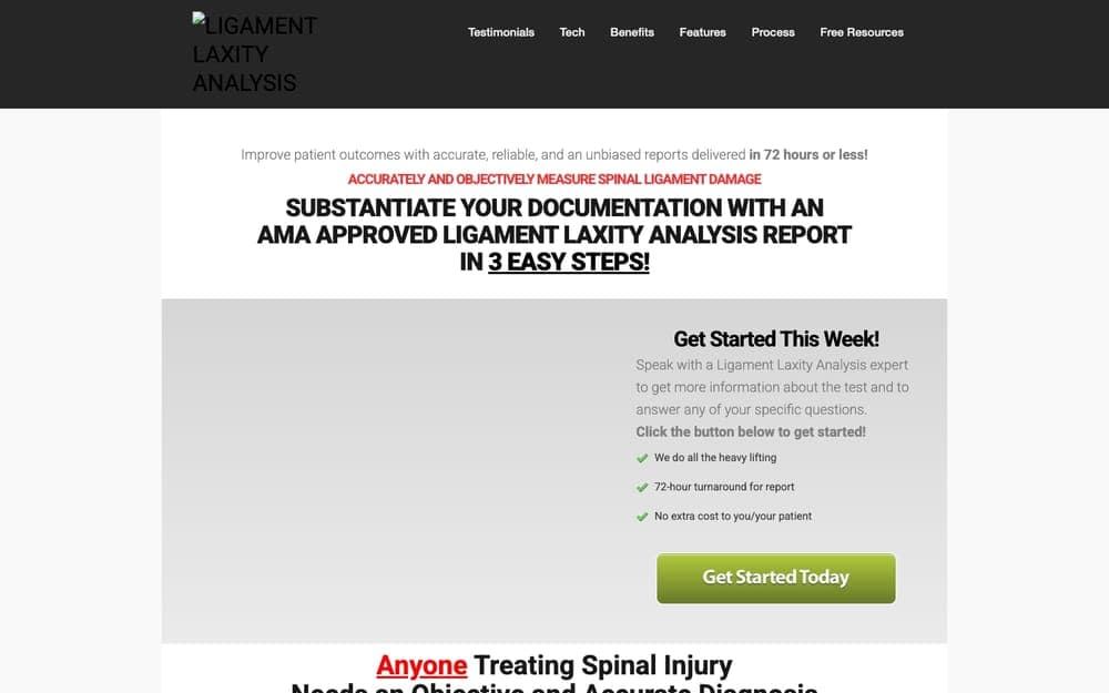 Ligament Laxity Analysis