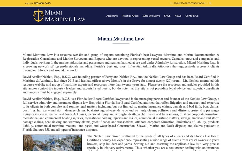 Miami Maritime Law